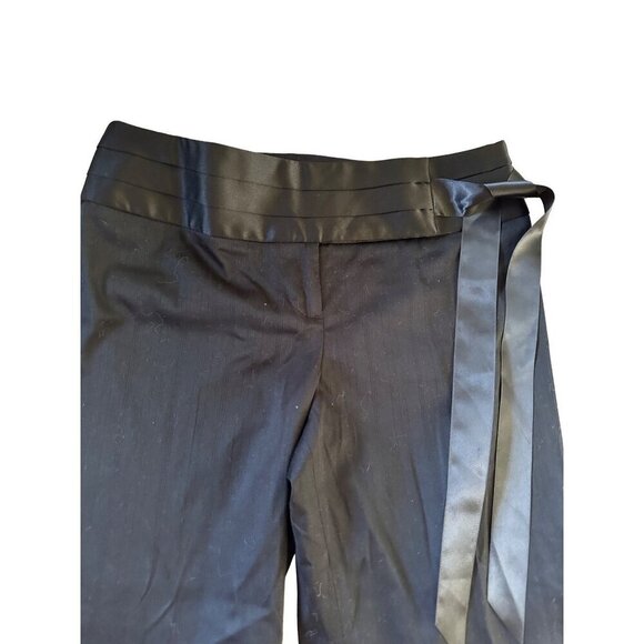 NWT LOFT Womens 2p Tuxedo Pants Black Formal Party Dressy Glam Holiday New Years - Picture 4 of 15